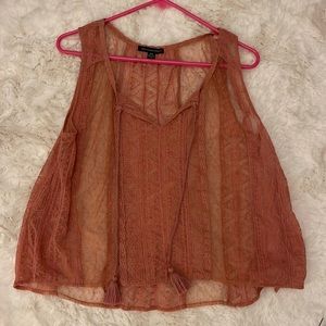 American Eagle Lace Top